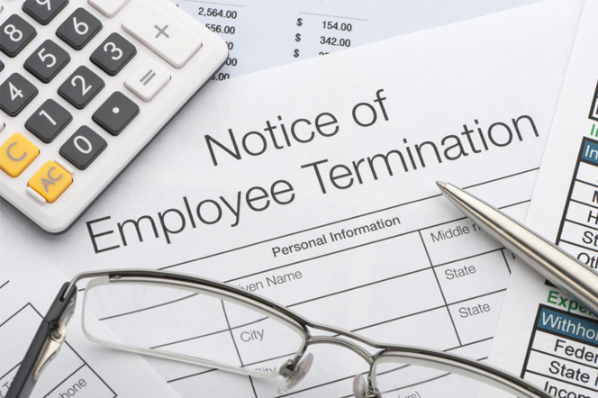 Employment Termination Notice Involving Allegation of Frustration of Employment Contract Due to Health of Employee